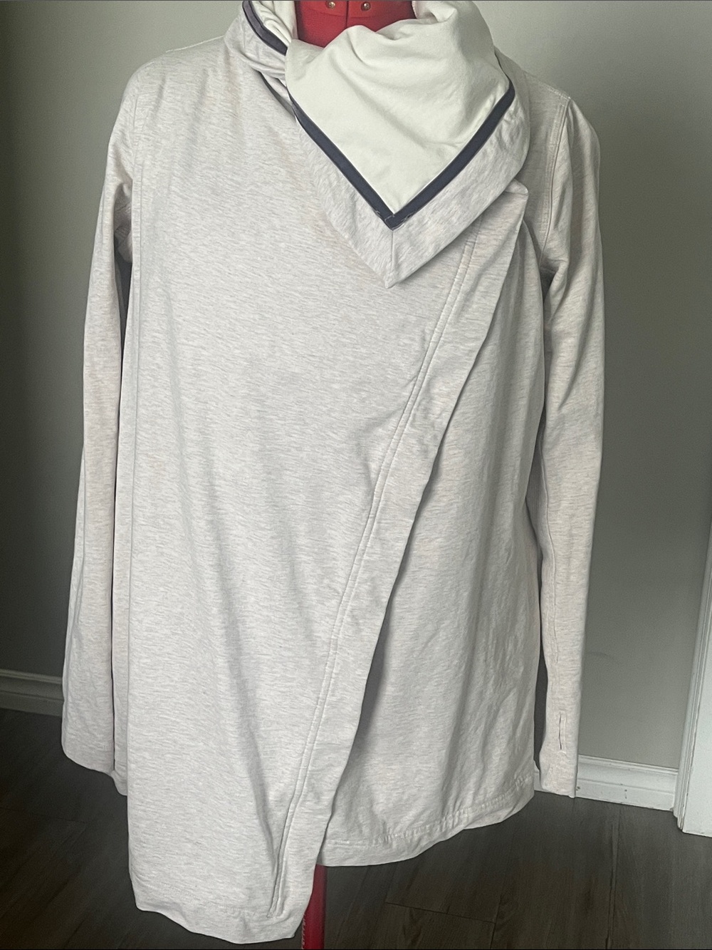 Lululemon Light Cream Women’s Asymmetric Wrap Sweater